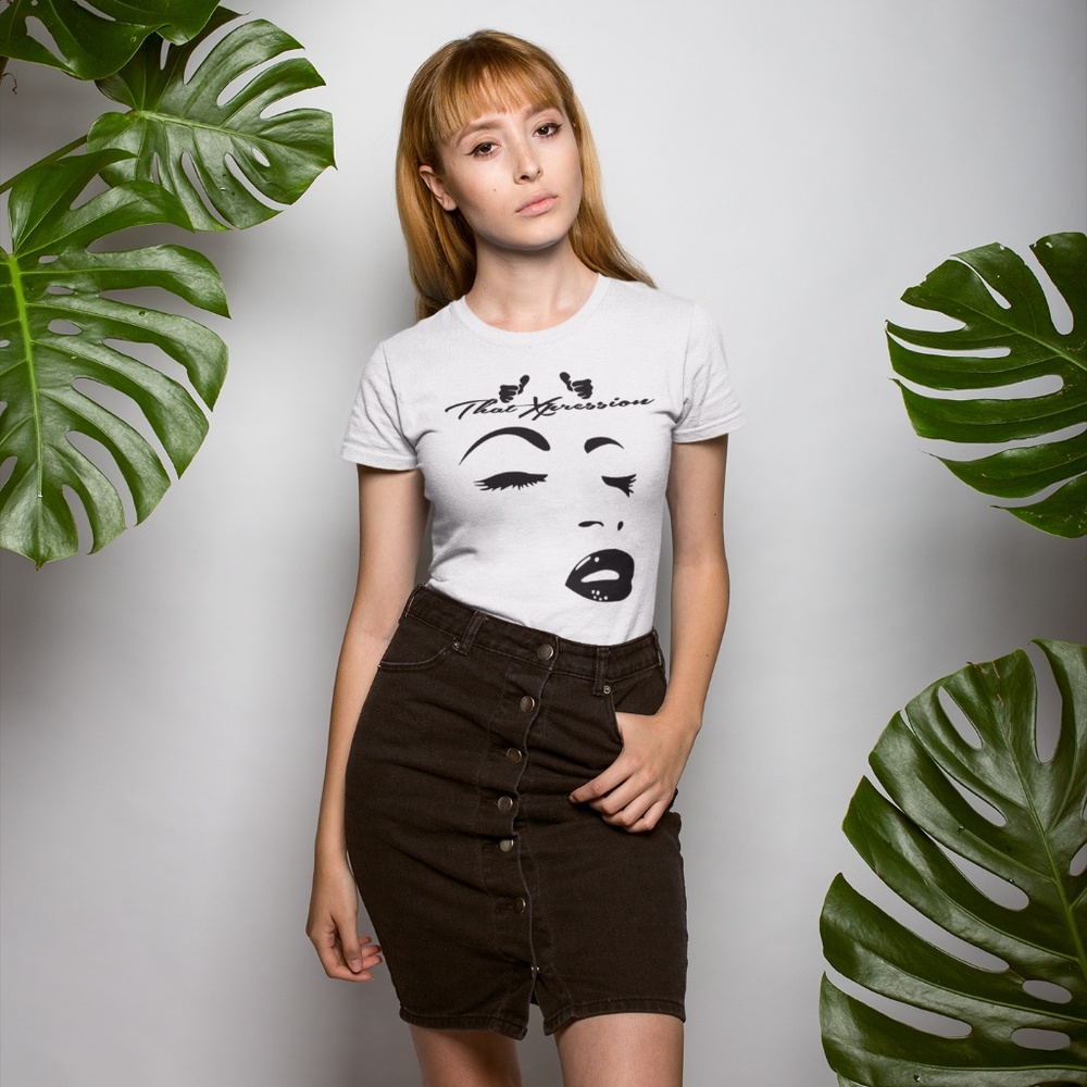 Seductive Expression Lady's TShirt